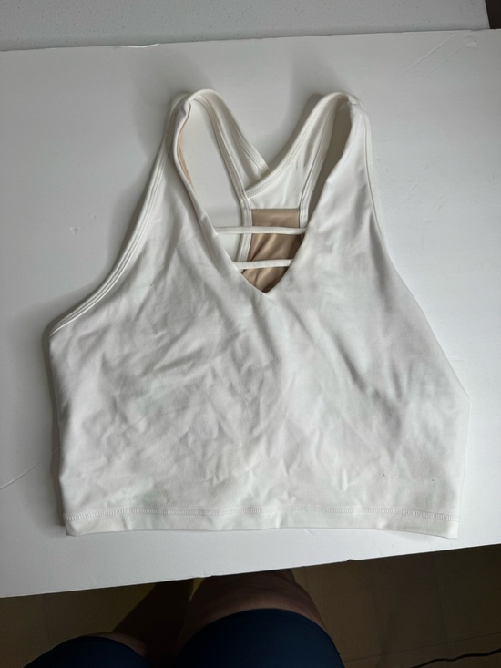 ZYIA Other - ZYIA White Seamless Strappy-Back Sports Bra